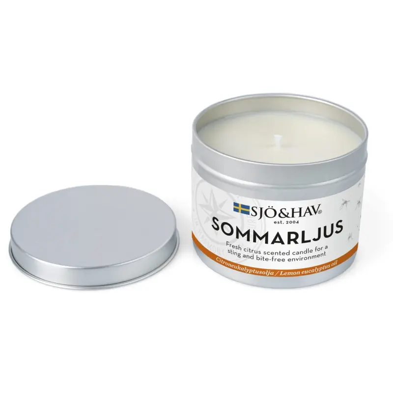 Citrus Anti-insect Kaars "SOMMARLJUS" - Sjö&Hav