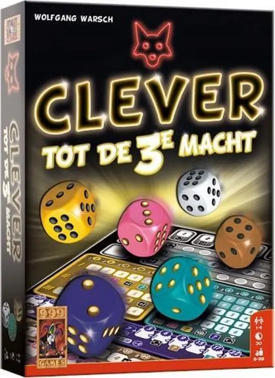 Clever tot de 3e macht - Dobbelspel