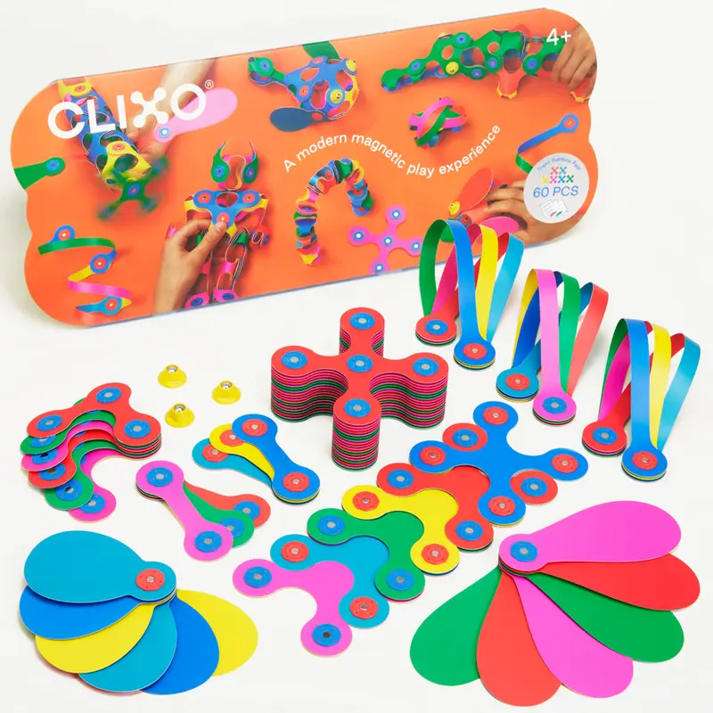 Clixo | Super Rainbow Pack - Set van 60