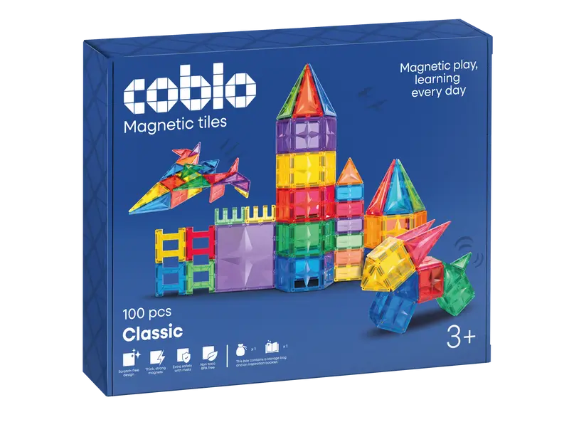 Coblo Classic set- 100 magnetische tegels