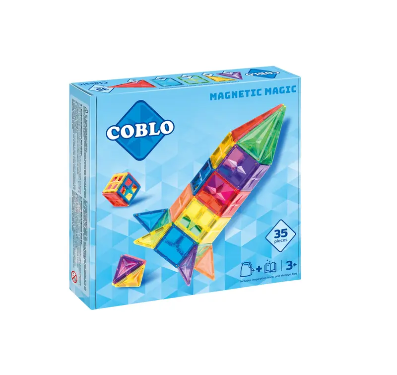 Coblo Classic set - 35 magnetische tegels