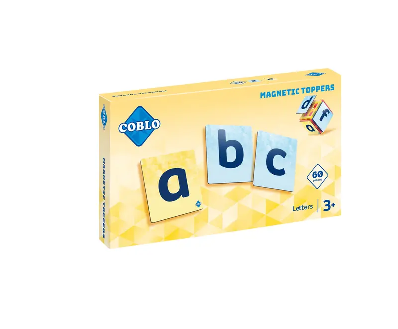 Coblo Magneet Toppers Kleine Letters - 60 letterkaarten