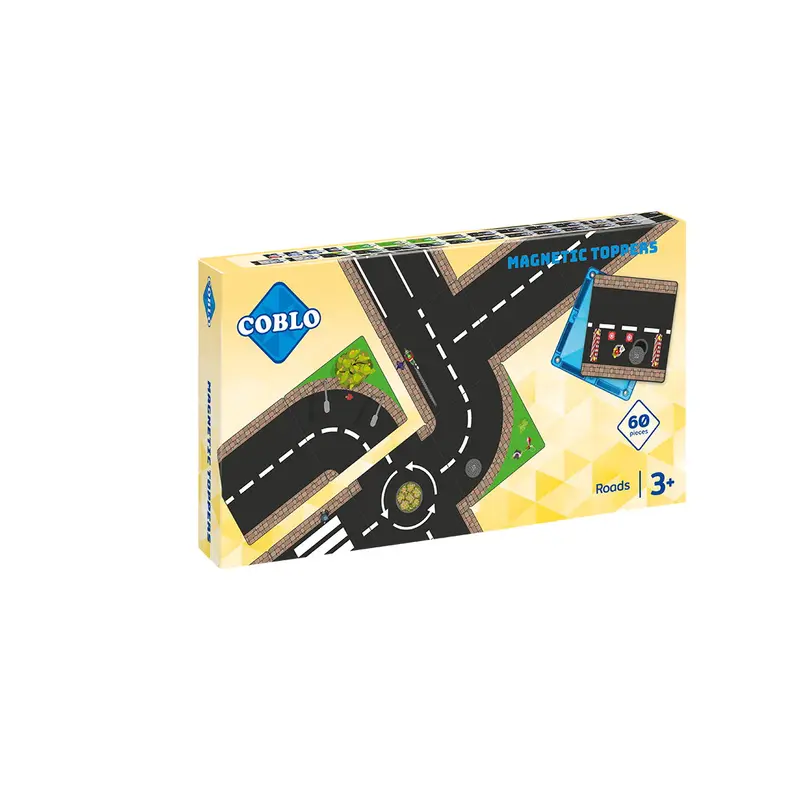 Coblo Magneet Toppers Wegen - 50 puzzelkaarten