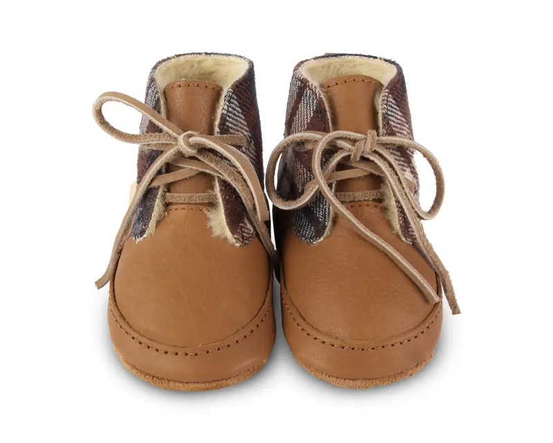 Cognac leather blue harris Boumy