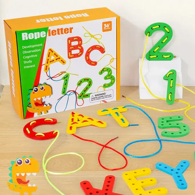 Cognitive Thread Toy™ – Smart Lines - Toddler Development Game
