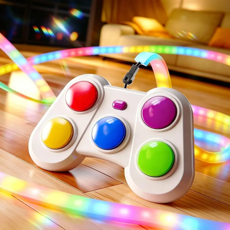 ColorRush – Fun & Challenging – A Light-Up Reaction Game with Color Buttons