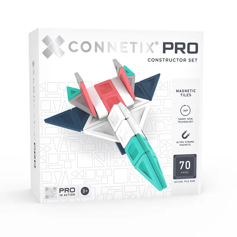 Connetix PRO Constructor Constructie Set - 70 magnetische tegels