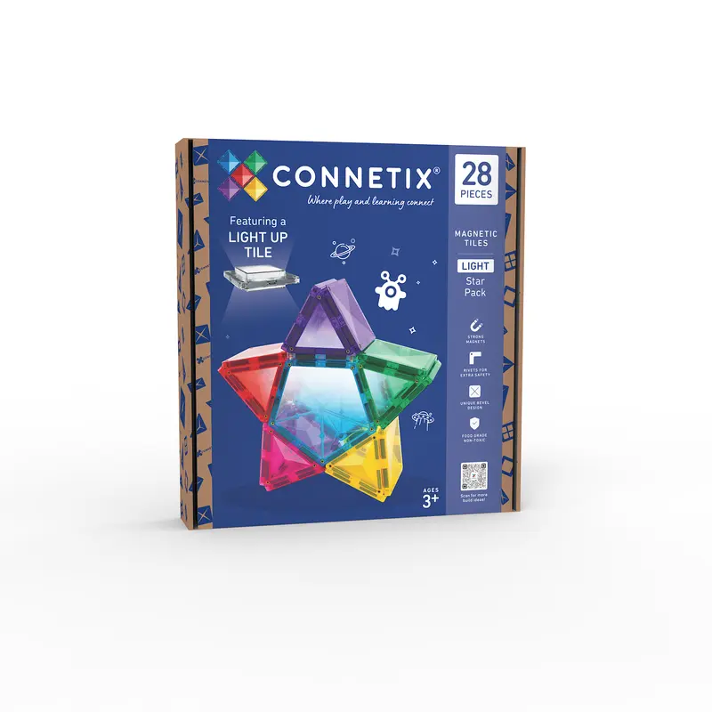 Connetix Star Light Pack - 28 magnetische tegels
