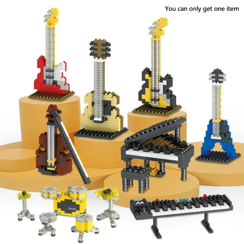 Construction Instrument - Bygg ditt eget instrument - gjør-det-selv miniatyr musikkinstrument