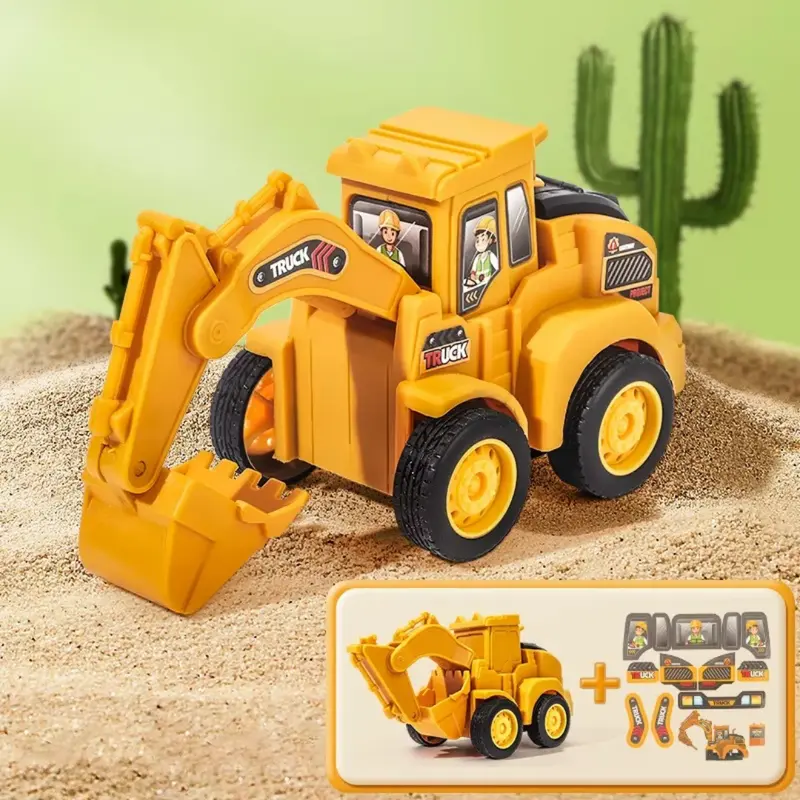 Construction Toy - Små anleggmaskiner i aksjon - Anleggsbiler