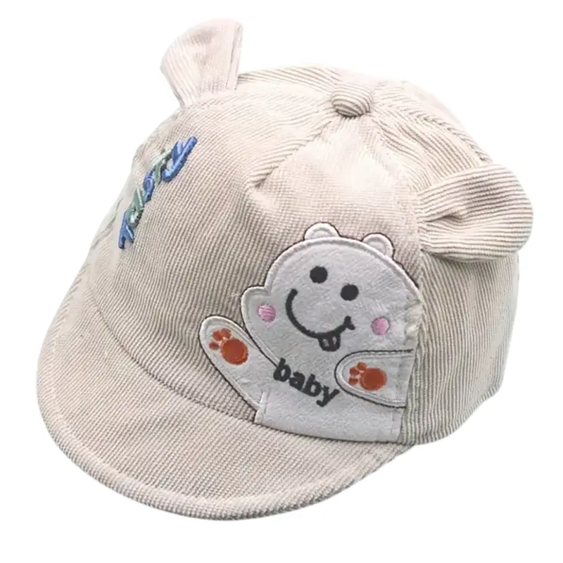 Corduroy Cap met Oortjes (4 kleuren)