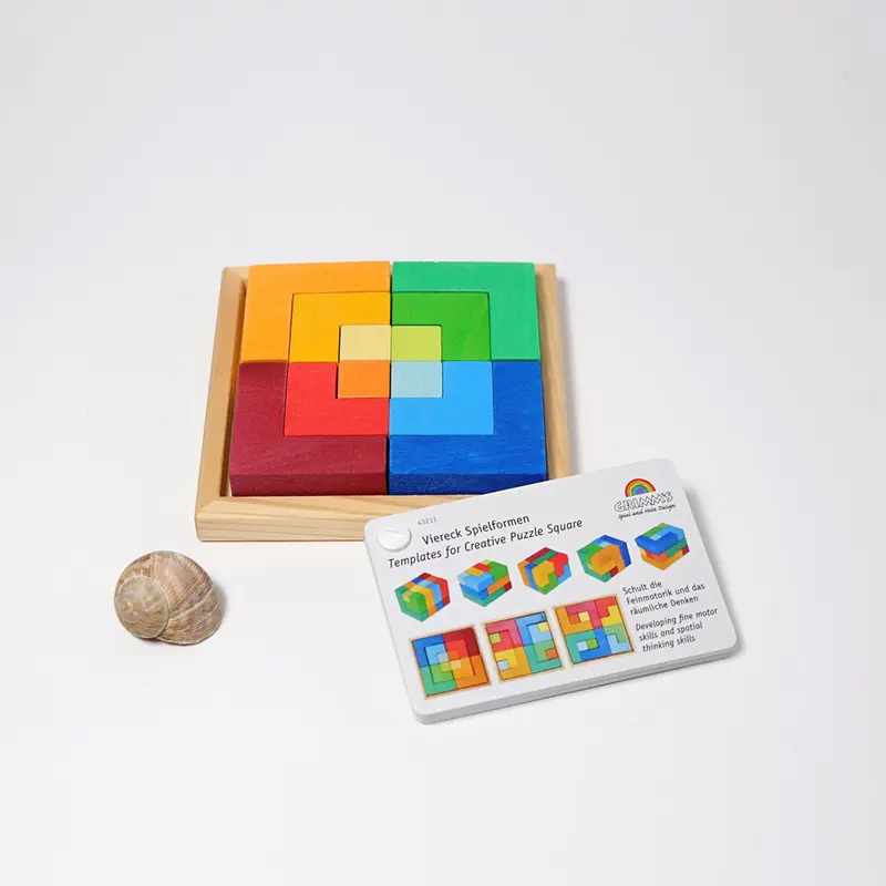 Creatieve Set Vierkant Met Boekje | Grimms