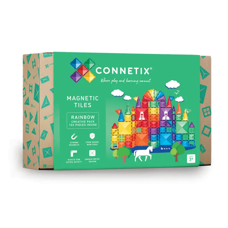 Creative Pack - 102 delig | Connetix Tiles