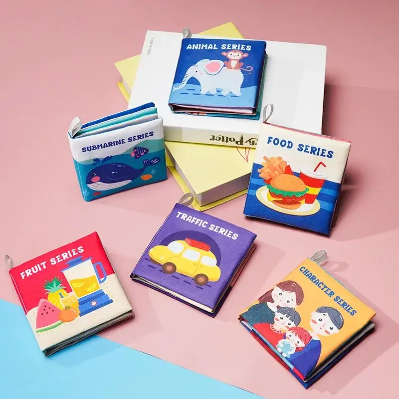 Crinkle Book – Sansebok – Bildebok for baby