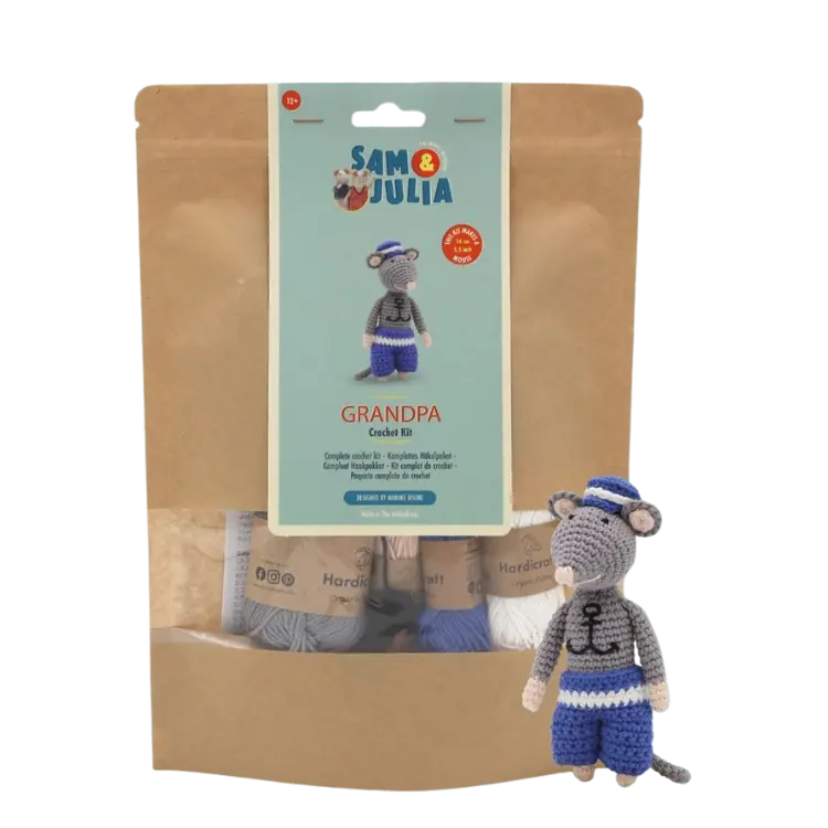 Crochet Kit – Grandpa Sailor