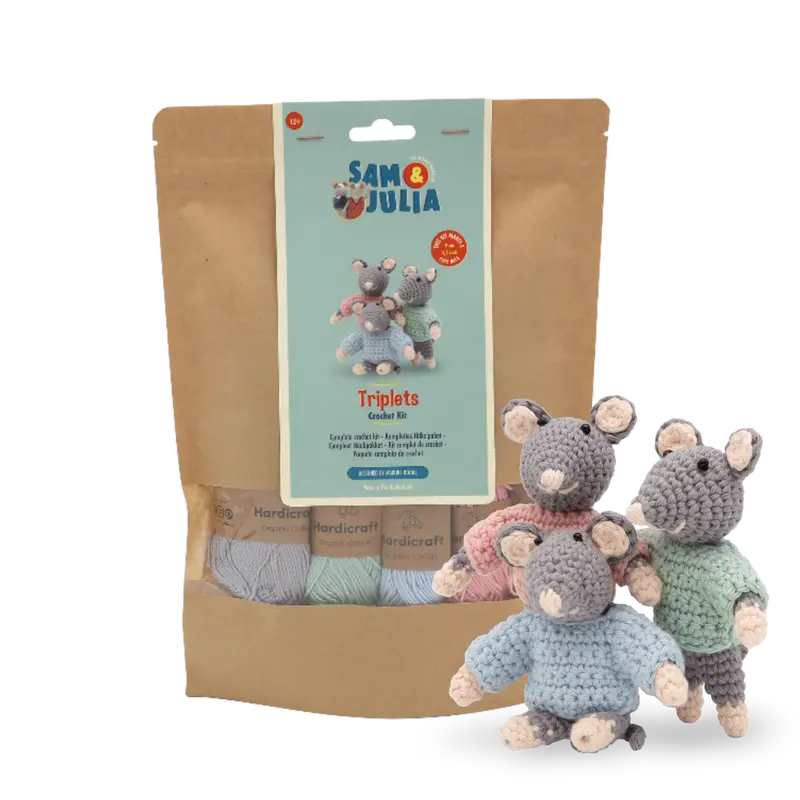 Crochet Kit – The Triplets