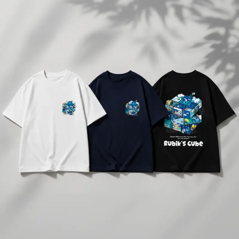 CubePlay – Soft & Stylish – Rubik’s Cube T-shirt