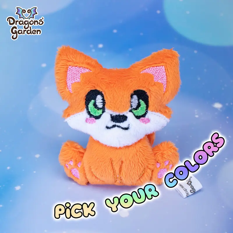 CUSTOM | Cute Fox Plushie Blob