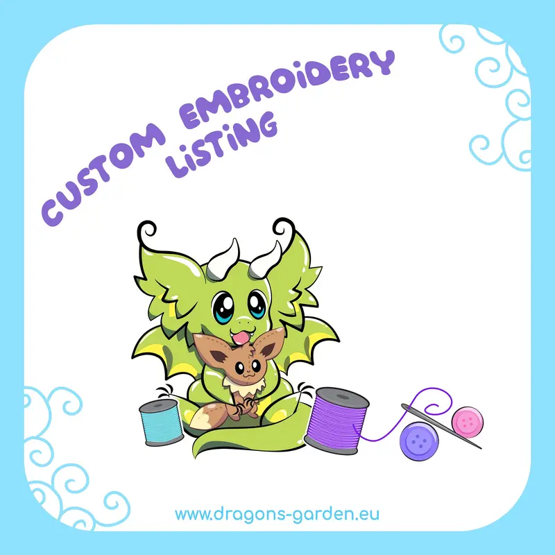 Custom Order | Pocket Embroidery Pattern Sets