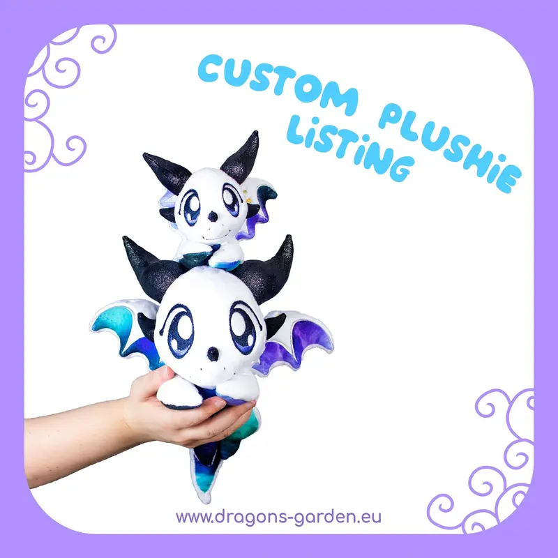 Custom Plush Commission | Ysera Jumbo +