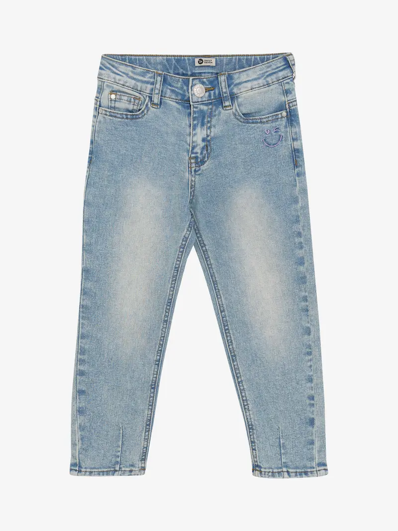 Daily Seven 2500 Mom Fit Heart Pocket Medium Denim