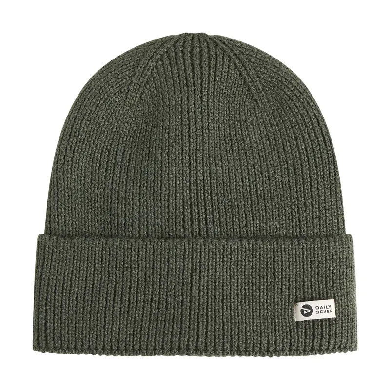 Daily Seven Beanie w. Lining Jungle Green