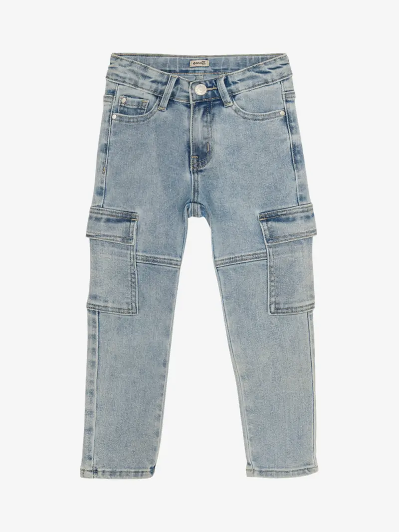 Daily Seven Cargo Jeans Medium Denim