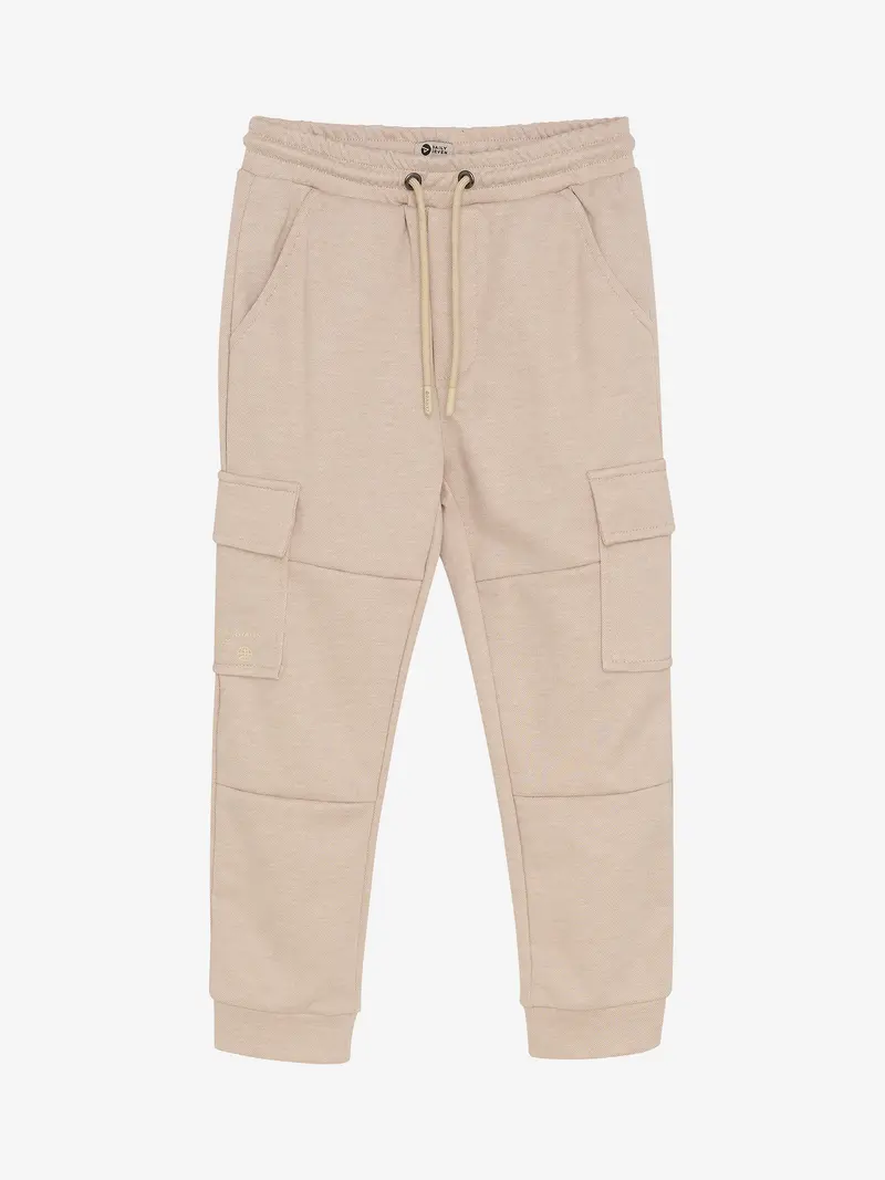 Daily Seven Cargo Worker Pants Latte Sand