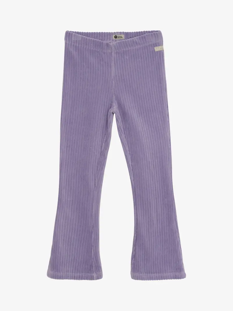 Daily Seven Flared Velvet Pants Daybreak
