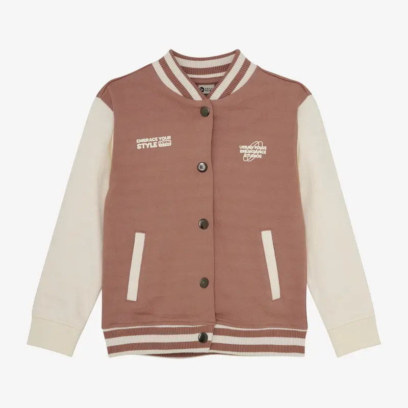 Daily Seven Oversized Bomberjacket Burlwood