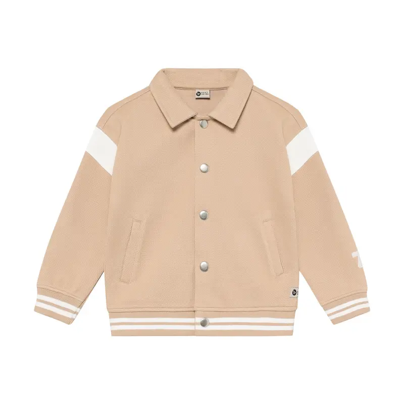 Daily Seven Oversized Bomberjacket Latte Sand