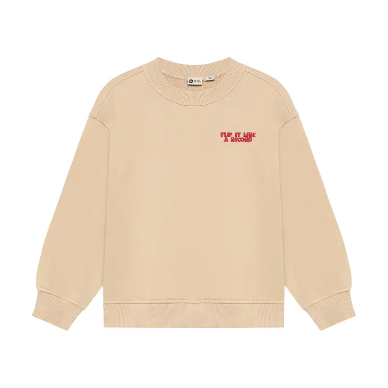 Daily Seven Oversized Sweater Backprint Ginger Root