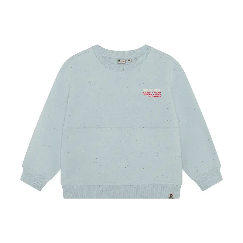 Daily Seven Oversized Sweater Nappy Celestial Blue