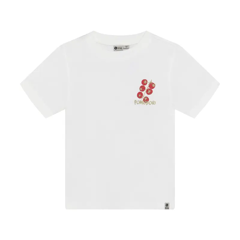 Daily Seven T-shirt Backprint Egret