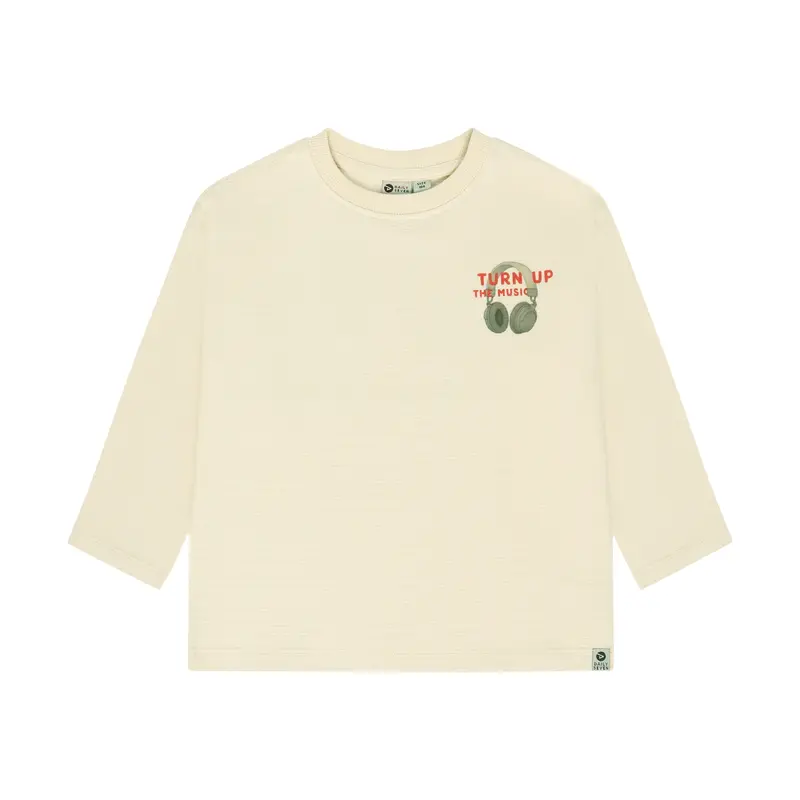 Daily Seven T-shirt Longsleeve Backprint Sandshell