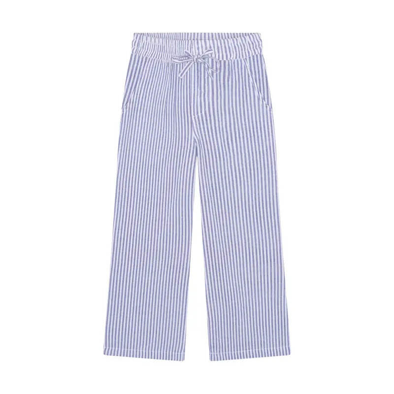 Daily Seven Wide Pants Striped Lolite