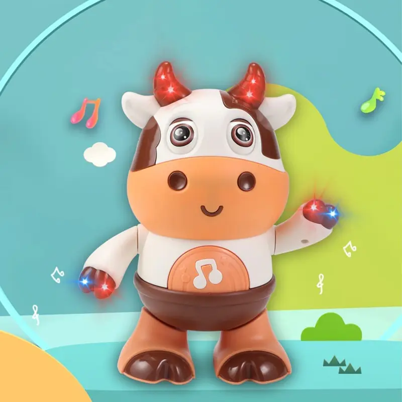 Dancing Cow - Dans med en søt ku - Lyd, lys og bevegelser