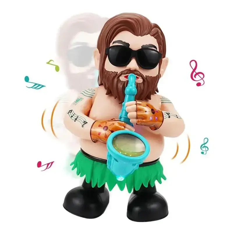Dancing Saxophone Man - Dans og blir glad - Musikalsk dukke