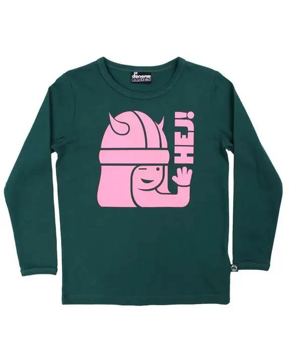 Danebasic Longsleeve Dark Duck HEJ FREJA - Danefae / DYR