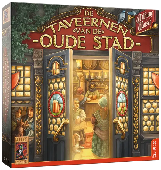 De Taveernen van de Oude Stad - Bordspel