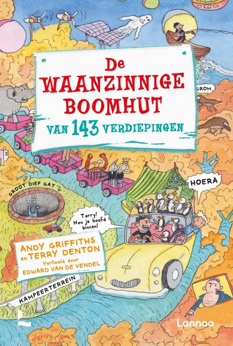 De waanzinnige boomhut van 143 verdiepingen - leesboek