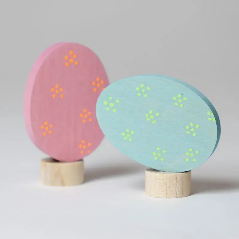 Decorative Easter Eggs - Floral Duo