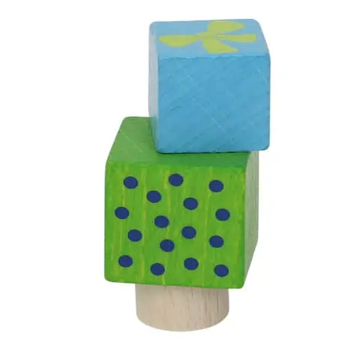 Decorative Figure - Green & Blue Gifts