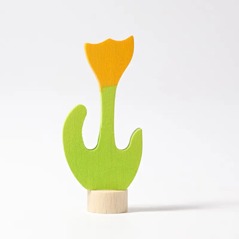Decorative Figure Tulip - Yellow