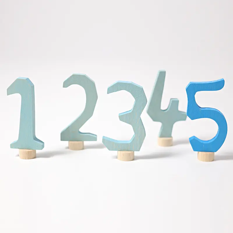 Decorative Numbers 1 - 5