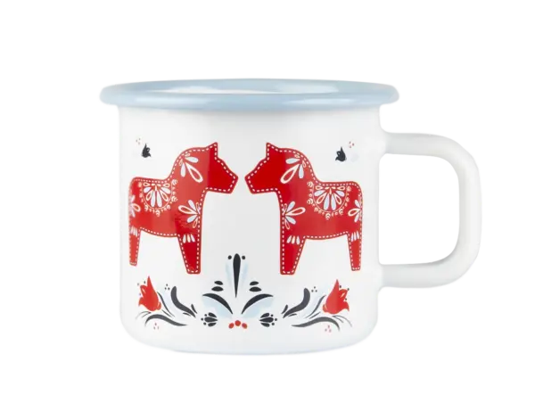 Destinations enamel mug Dalarna 3,7dl – Muurla