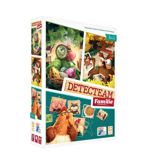 Detecteam Familie Kaartspel