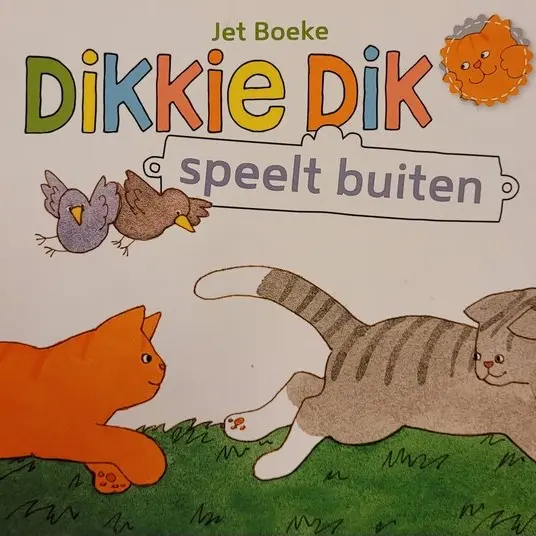 Dikkie Dik - speelt buiten