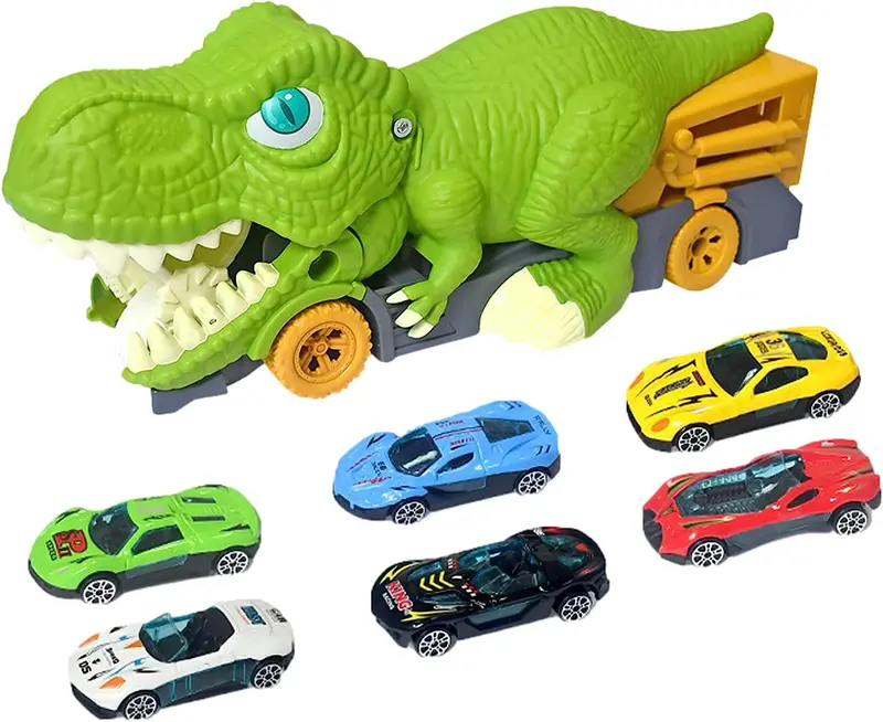 Dino Car Truck - Kjør tilbake i forhistorien - Dinosaur-lastebil