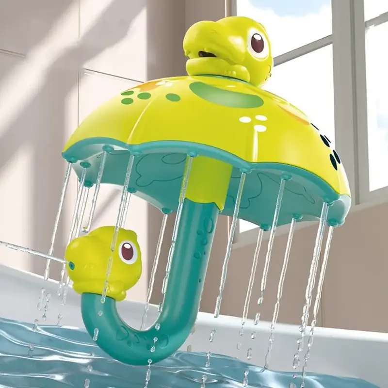 Dino Shower Spin – Sprutende moro – Paraply badeleke